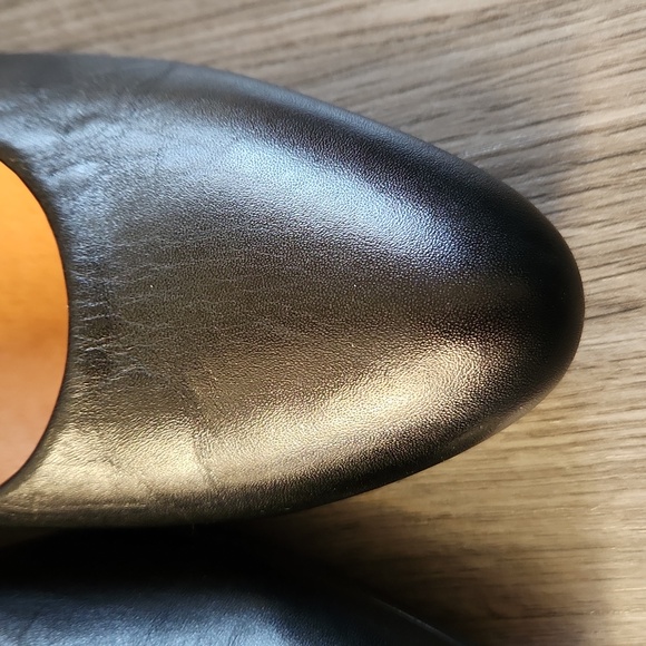 Caprice classic black leather pumps, size 39 - Picture 5 of 10